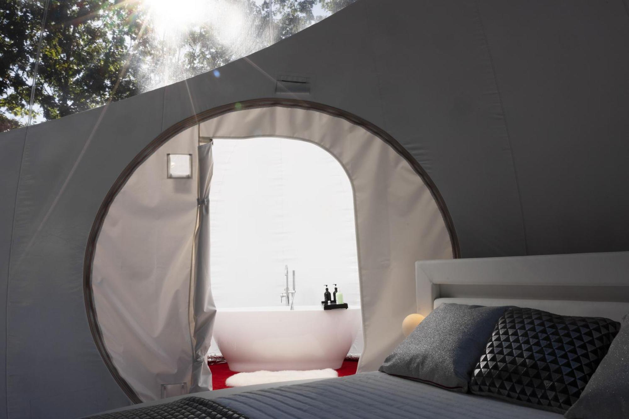 L Ost In Sensations -Hebergements Insolites Et Suites De Luxe Spa Sauna Piscine Foret Marcenais Ngoại thất bức ảnh