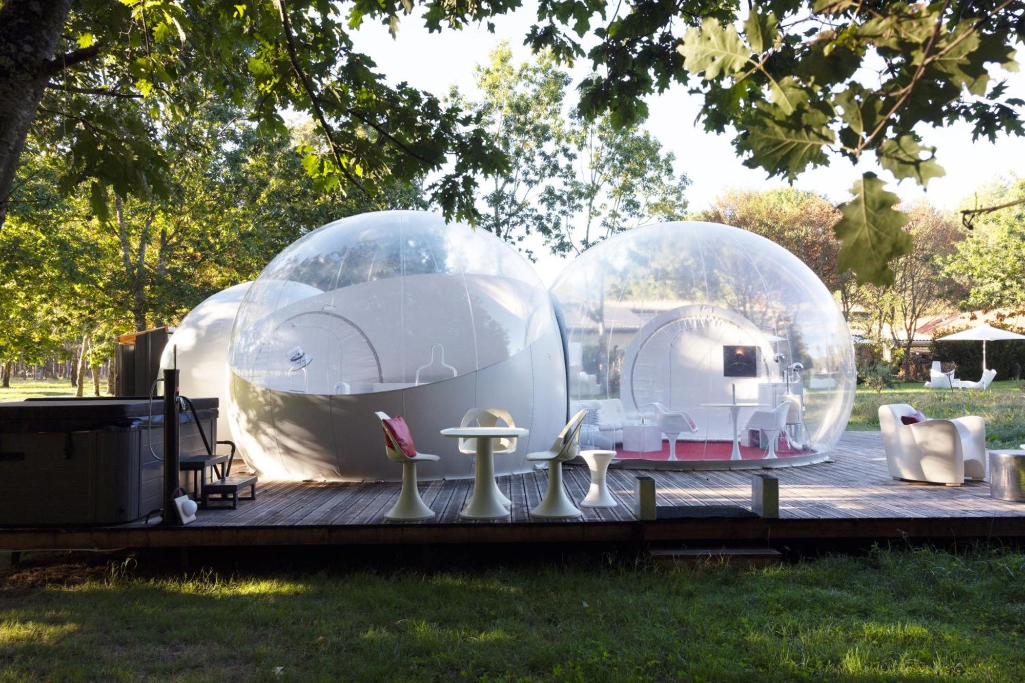 L Ost In Sensations -Hebergements Insolites Et Suites De Luxe Spa Sauna Piscine Foret Marcenais Ngoại thất bức ảnh