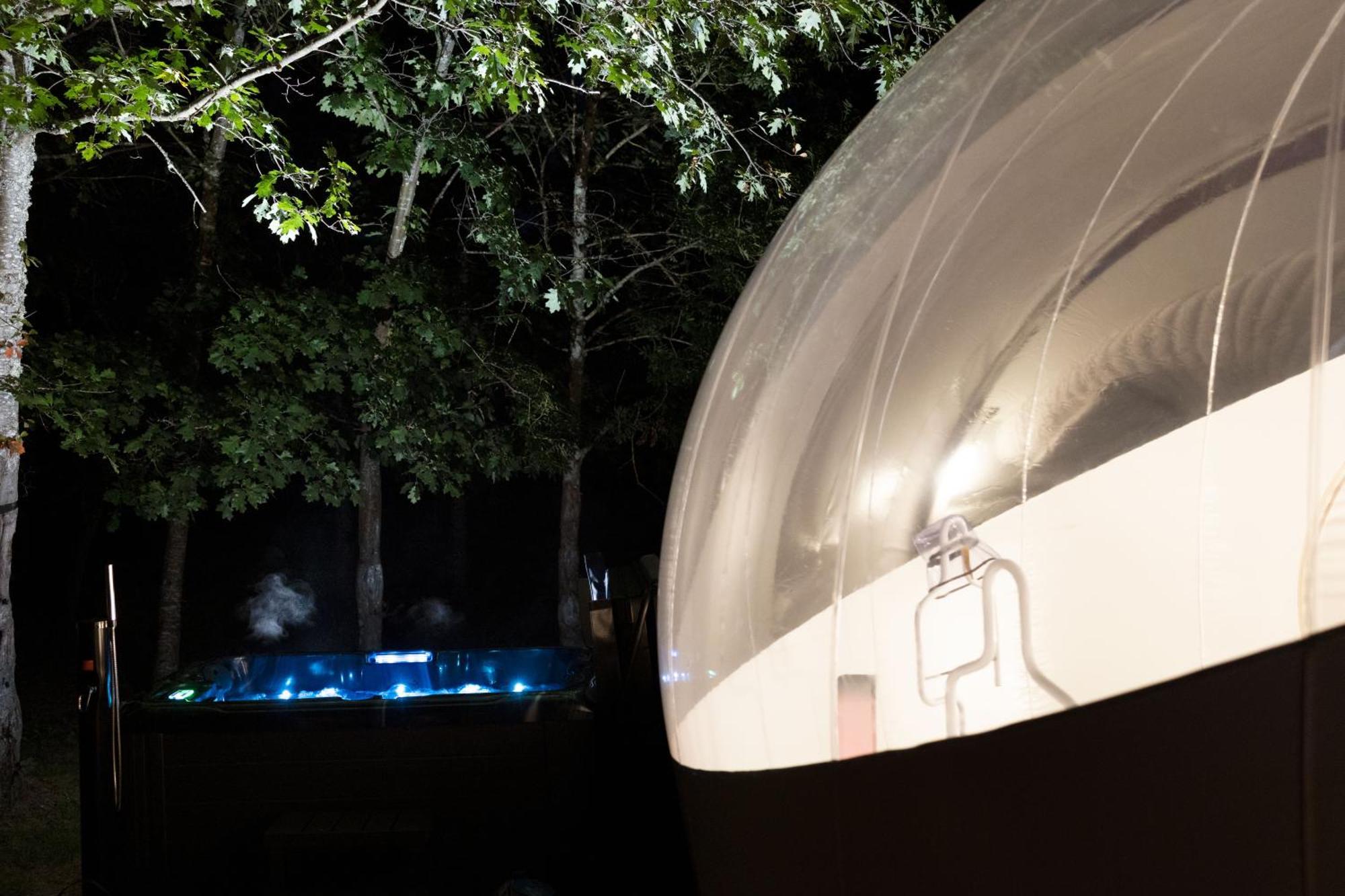 L Ost In Sensations -Hebergements Insolites Et Suites De Luxe Spa Sauna Piscine Foret Marcenais Ngoại thất bức ảnh
